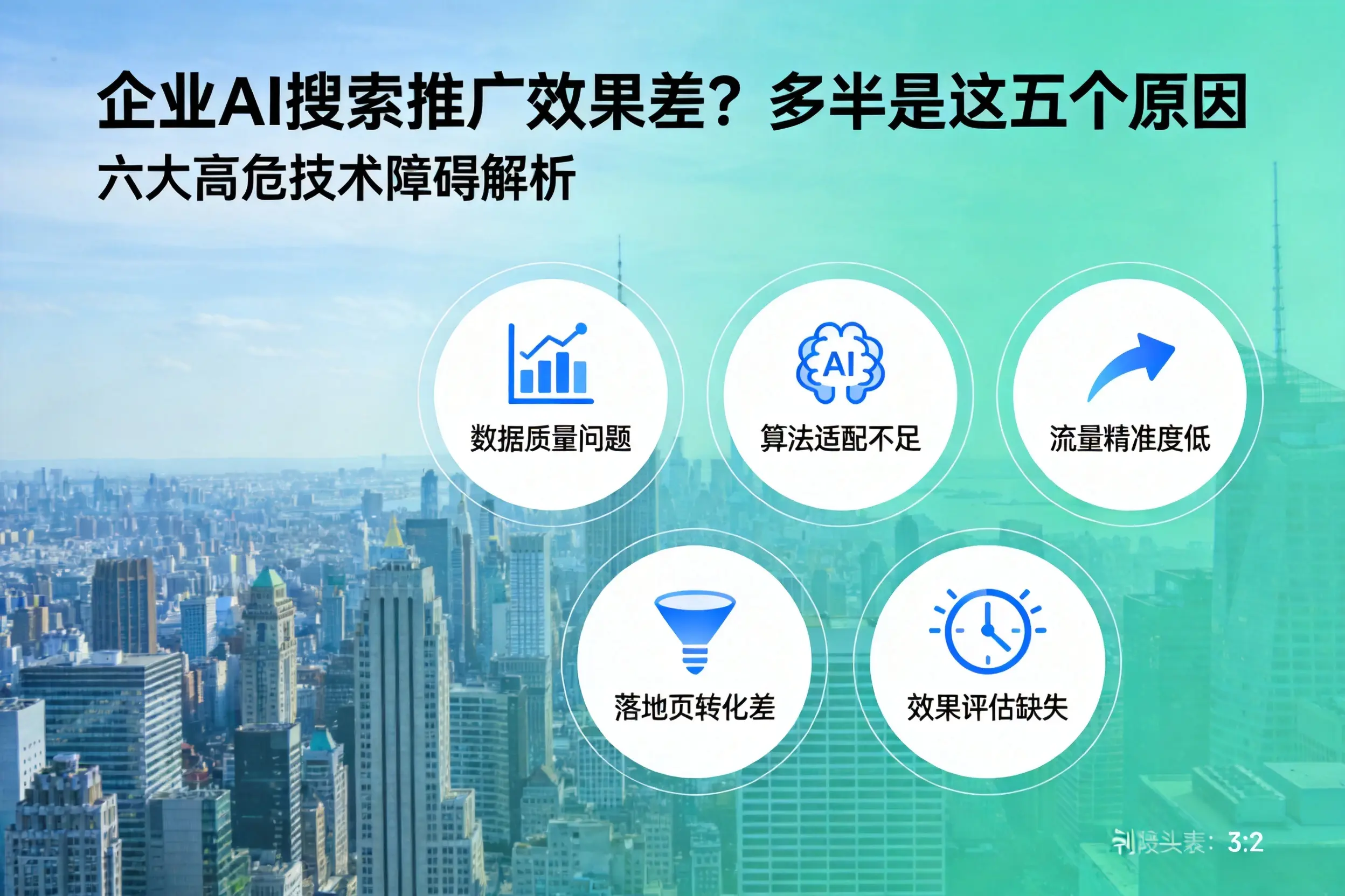 修水企业AI搜索推广效果差？多半是这五个原因
